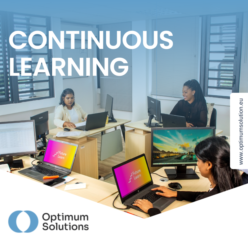 Continuous learning in professional space.